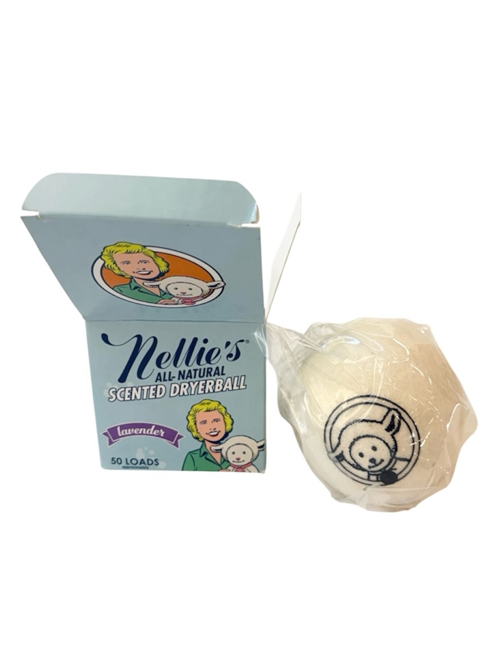 Nellie's All-Natural Scented Dryerball in Lavender Scent